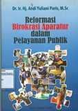 Cover Reformasi Birokrasi Aparatur dalam Pelayanan Publik