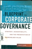 Cover A Blueprint For Corporate Governance